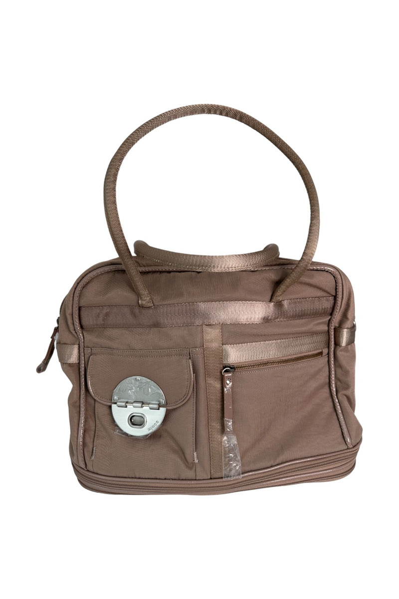 Mimco turnlock best sale baby bag