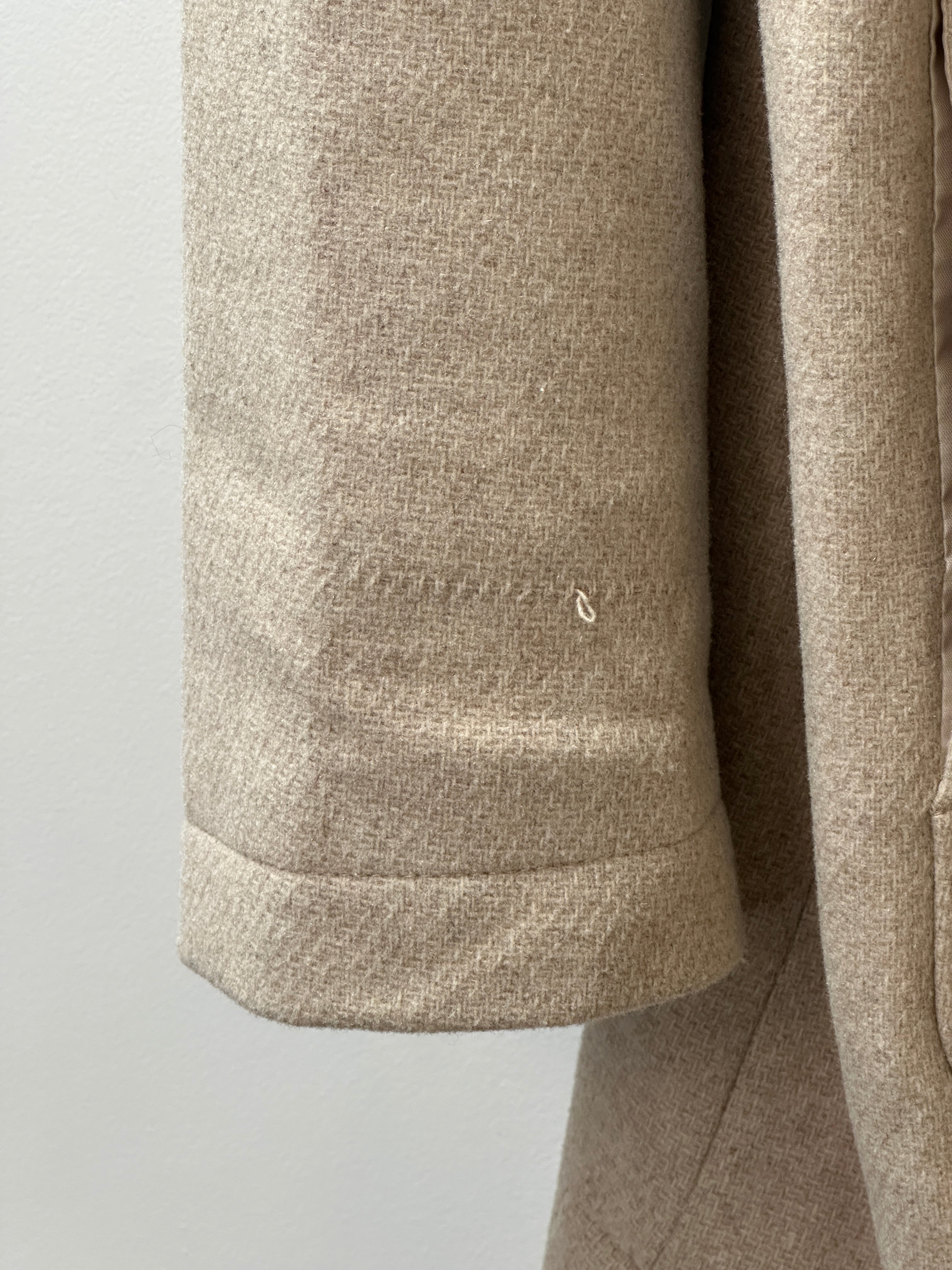 Buy The Wool Twill Utility Coat in Beige - Commonry | RELOOP