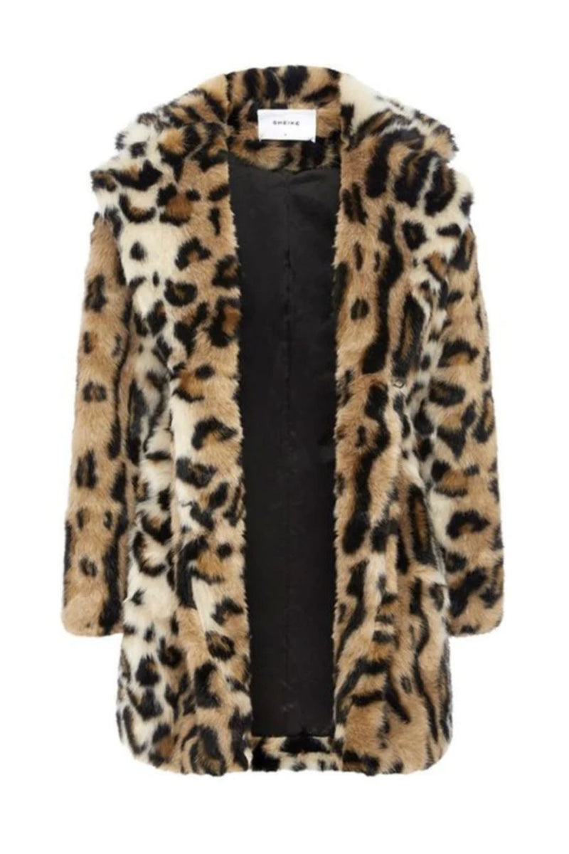 Buy Leopard Faux Fur Coat - Sheike | Reloop – RELOOP